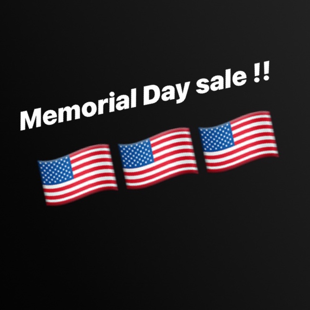 Memorial Day sale 🇺🇸❤️🇺🇸❤️